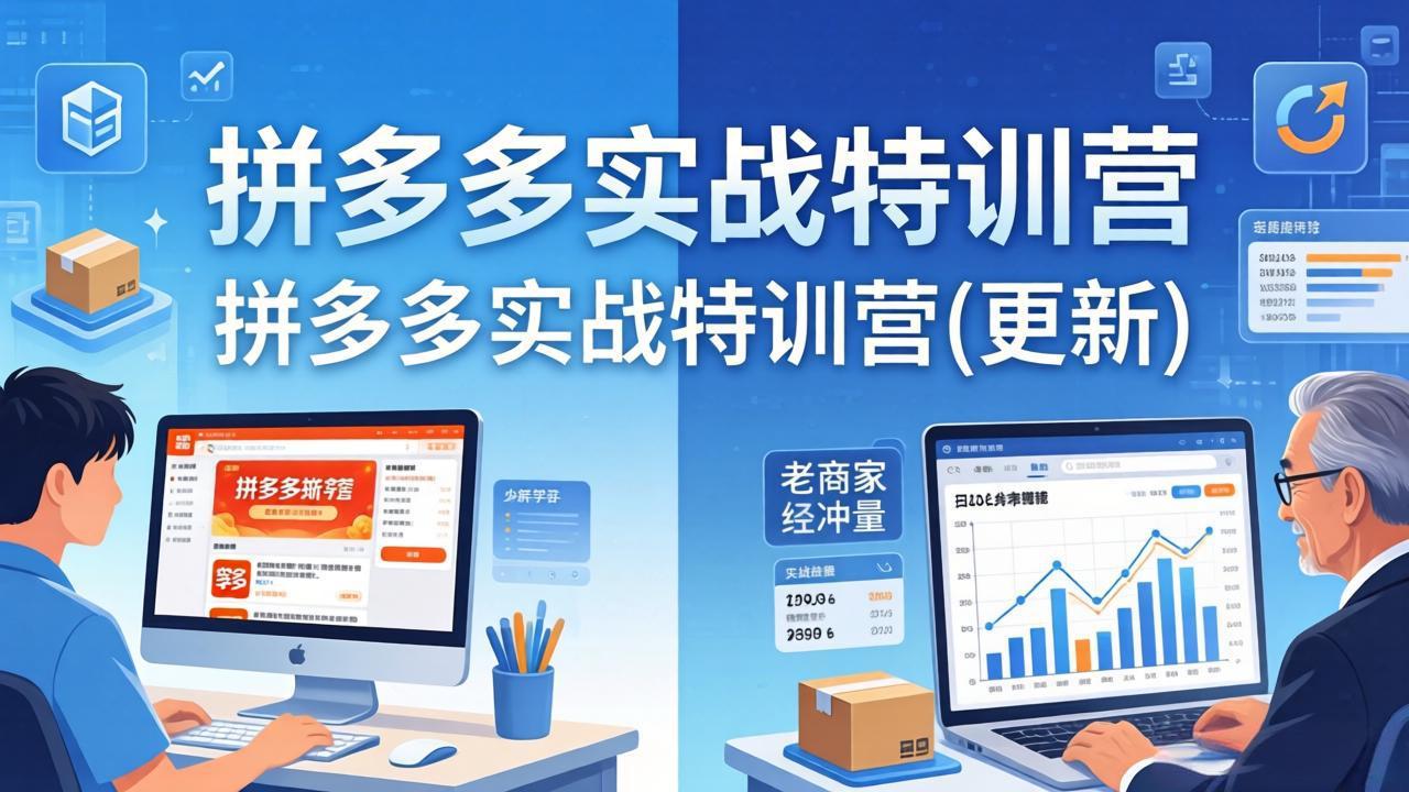 拼多多实战特训营(更新4月18-xiaobairz
