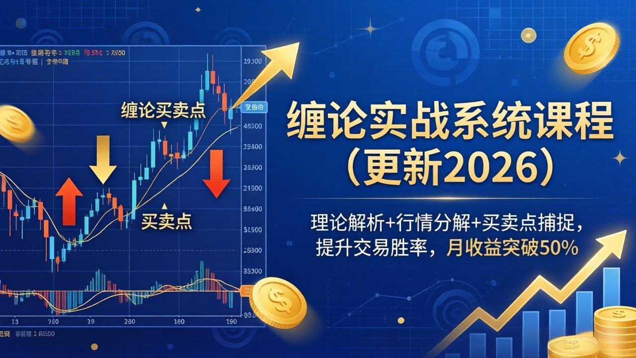 缠论实战系统课程(更新26年4月-xiaobairz