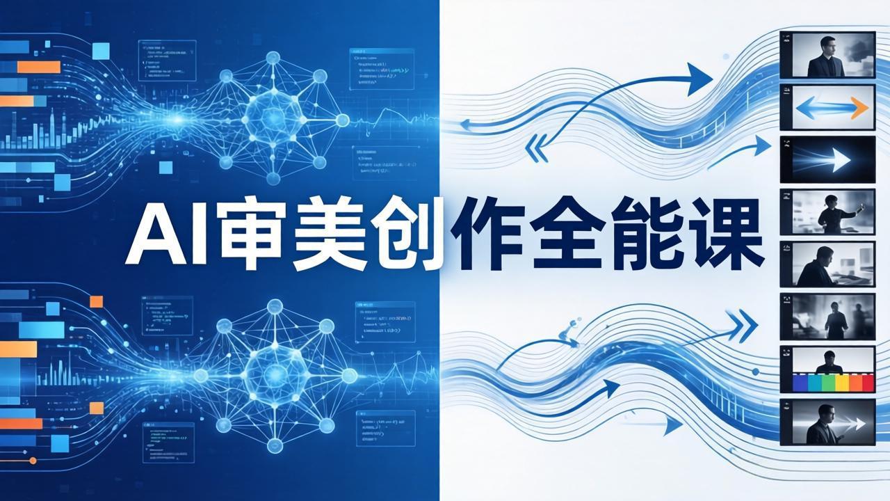AI审美创作全能课：MJ+Seedance+模型训练+影视分镜+编剧，一站式掌握AI艺术创作-xiaobairz