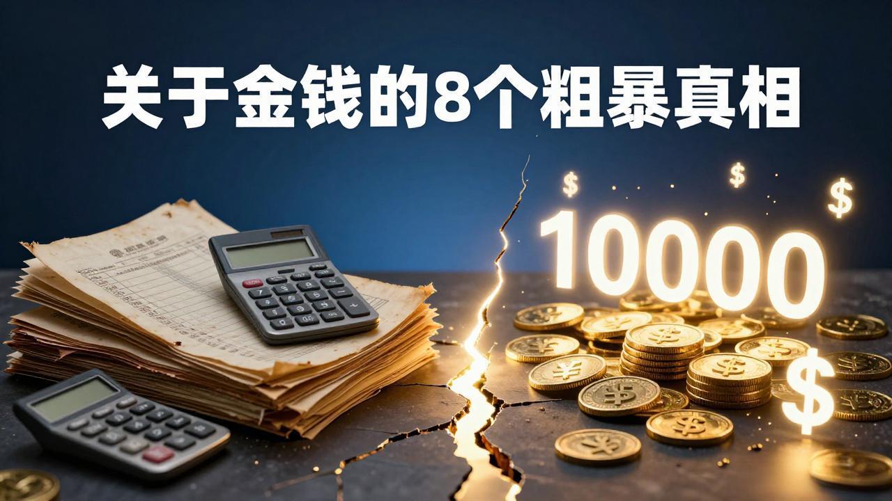 付费文章：关于金钱的 8 个粗暴真相，彻底重塑你的赚钱思维与财富认知-xiaobairz