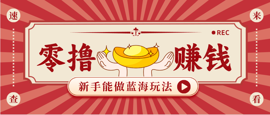 新手也能变现的蓝海玩法，一个人人能做的项目，需求量极大日入300+！-xiaobairz