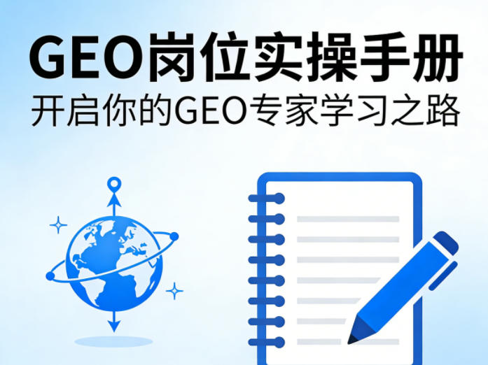 GEO岗位实操手册，开启你的GE0专家学习之路-xiaobairz