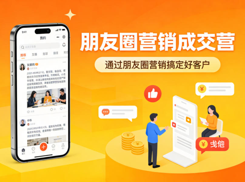 朋友圈营销成交营，通过朋友圈营销来搞定好客户-xiaobairz
