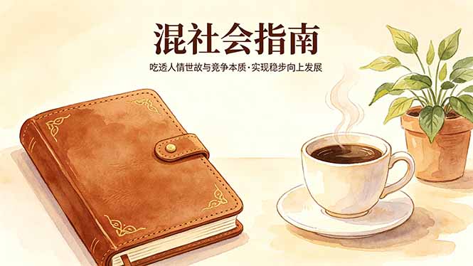 付费文章：混社会指南，吃透人情世故与竞争本质，实现稳步向上发展-xiaobairz