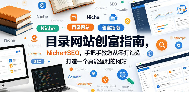 目录网站创富指南，Niche+SEO，手把手教您从零打造打造一个真能盈利的网站【原创双语字幕】-xiaobairz