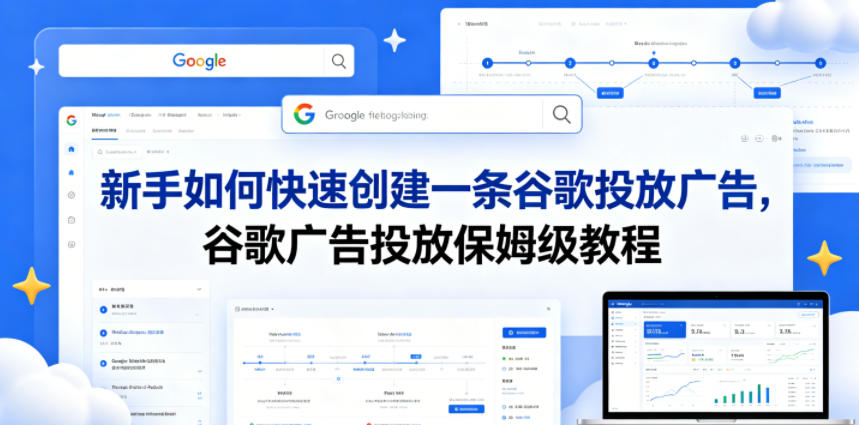 新手如何快速创建一条谷歌投放广告，谷歌广告投放保姆级教程-xiaobairz
