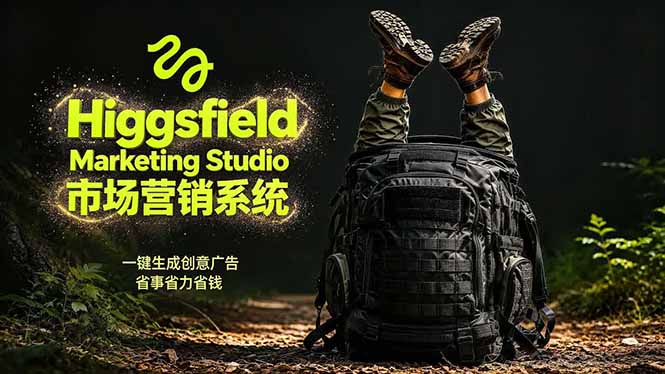 AI广告工作流实战：从脚本到画面用Higgsfield完成，商家也能做品牌视频，省万元成本！附提示词-xiaobairz