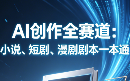 AI创作全赛道：小说、短剧、漫剧剧本一本通(更新5月)-xiaobairz